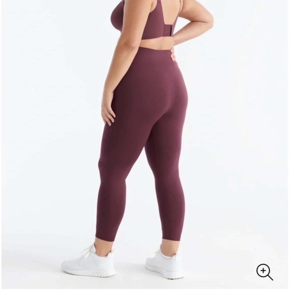 Knix Good to Go Seamless Legging Dark Cherry/ Burgundy XXL - Picture 2 of 7